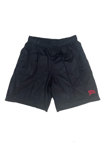 BLACK B-BALL SHORTS
