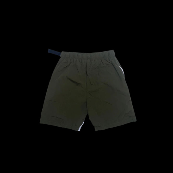 NYLON SHORTS GREEN/WHT