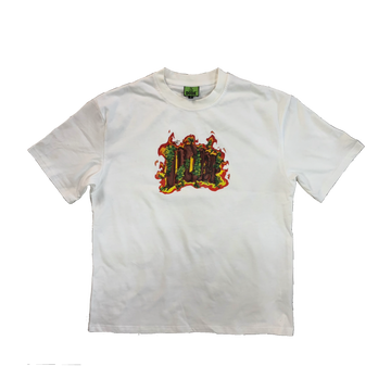 BURNING BUSH TSHIRT (wht)