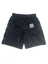 BLACK B-BALL SHORTS