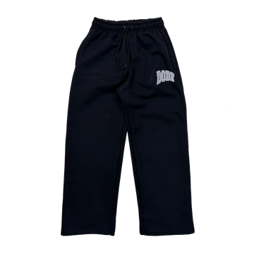 BLACK/GREY COLLEGE PANTS