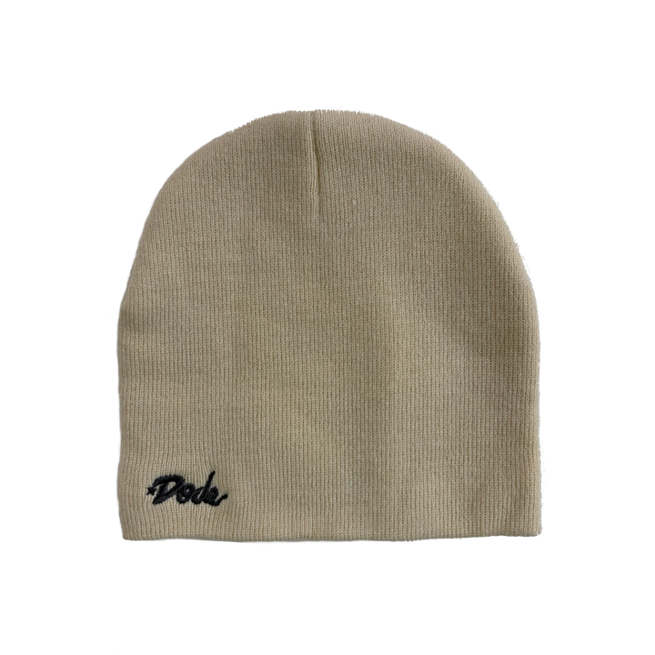 CREAM SIGNATURE BEANIE